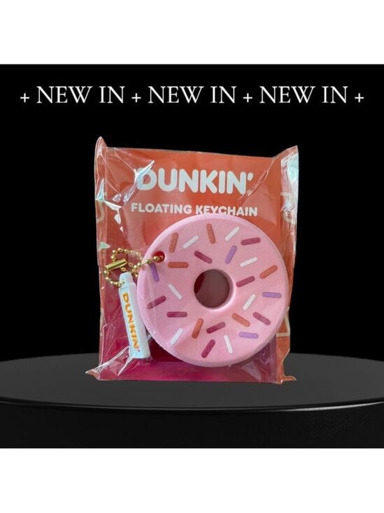 Dunkin’ Other - 2025 Dunkin' Floating Pink Icing Donut Keychain – New With Tag / Never Opened